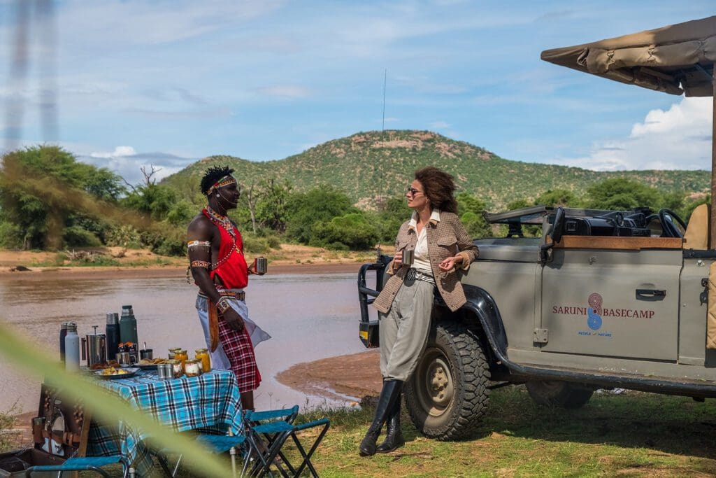 Saruni Basecamp Saruni Rhino Guest With Guide Saruni Basecamp Saruni Rhino Guest With Guide