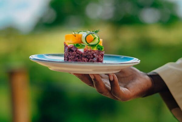 Saruni Basecamp Maasai Mara Roots Beetroot and Avocado Tartar