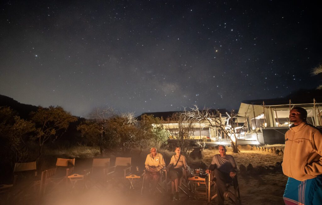 Saruni Basecamp Capture the Cosmos Alan Lader Milky Way over Basecamp Samburu
