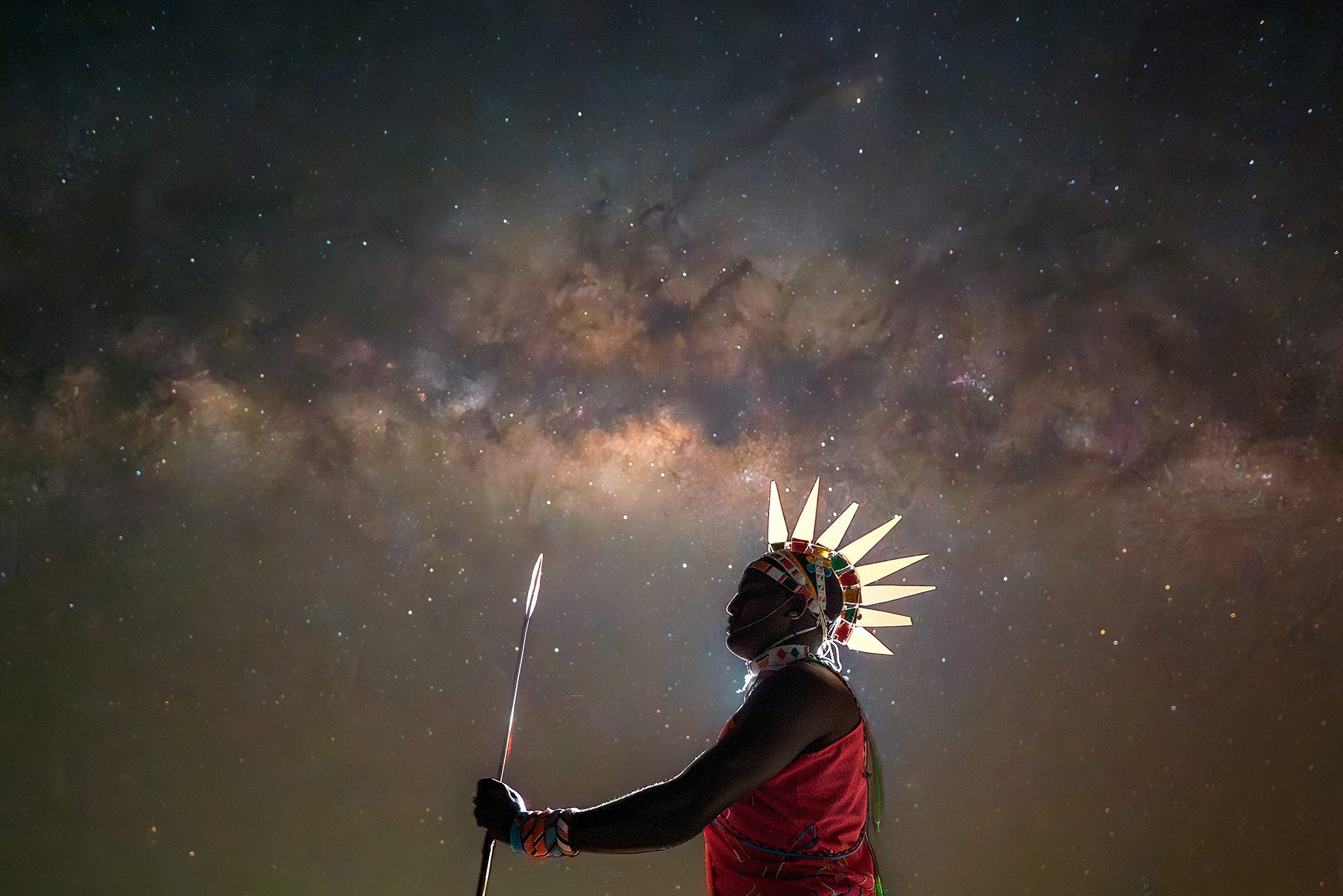 Saruni Basecamp Capture the Cosmos Samburu guide and Milky way