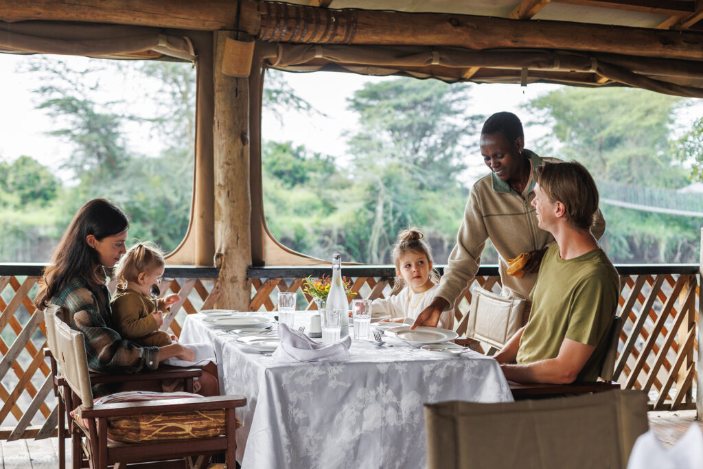 Saruni Basecamp Basecamp Masai Mara Restaurant and fire pit Saruni Basecamp Basecamp Masai Mara Restaurant and fire pit